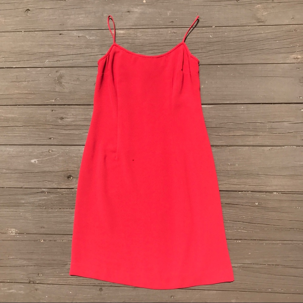 Red Slip Dress Barami Size 4